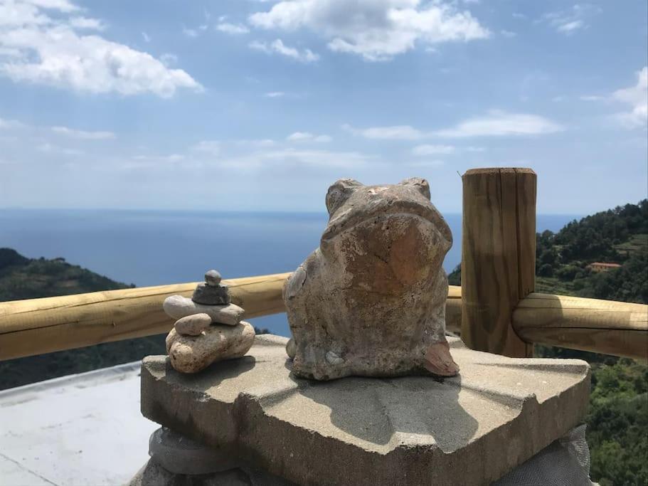 La Finestra Sul Mare A Drignana Villa Vernazza Dış mekan fotoğraf